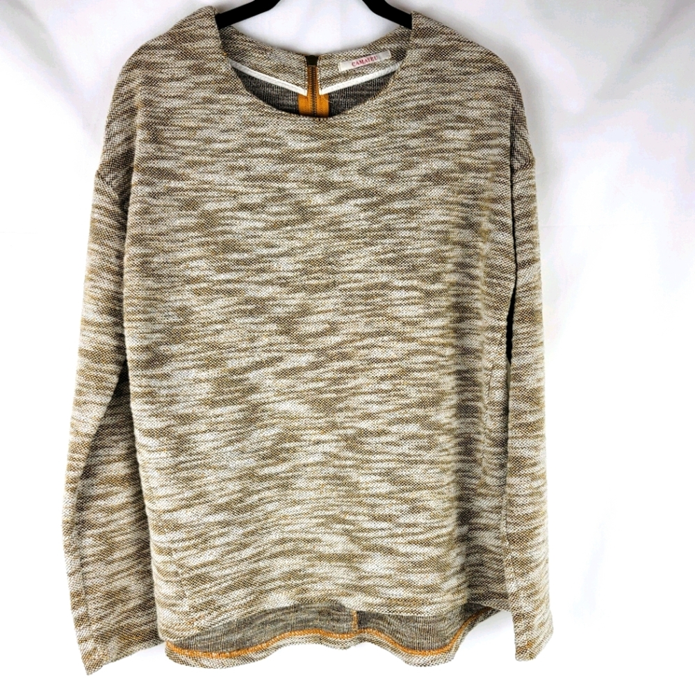 Camaieu Women's Long Sleeve Knit Sweater/ Top Size Large